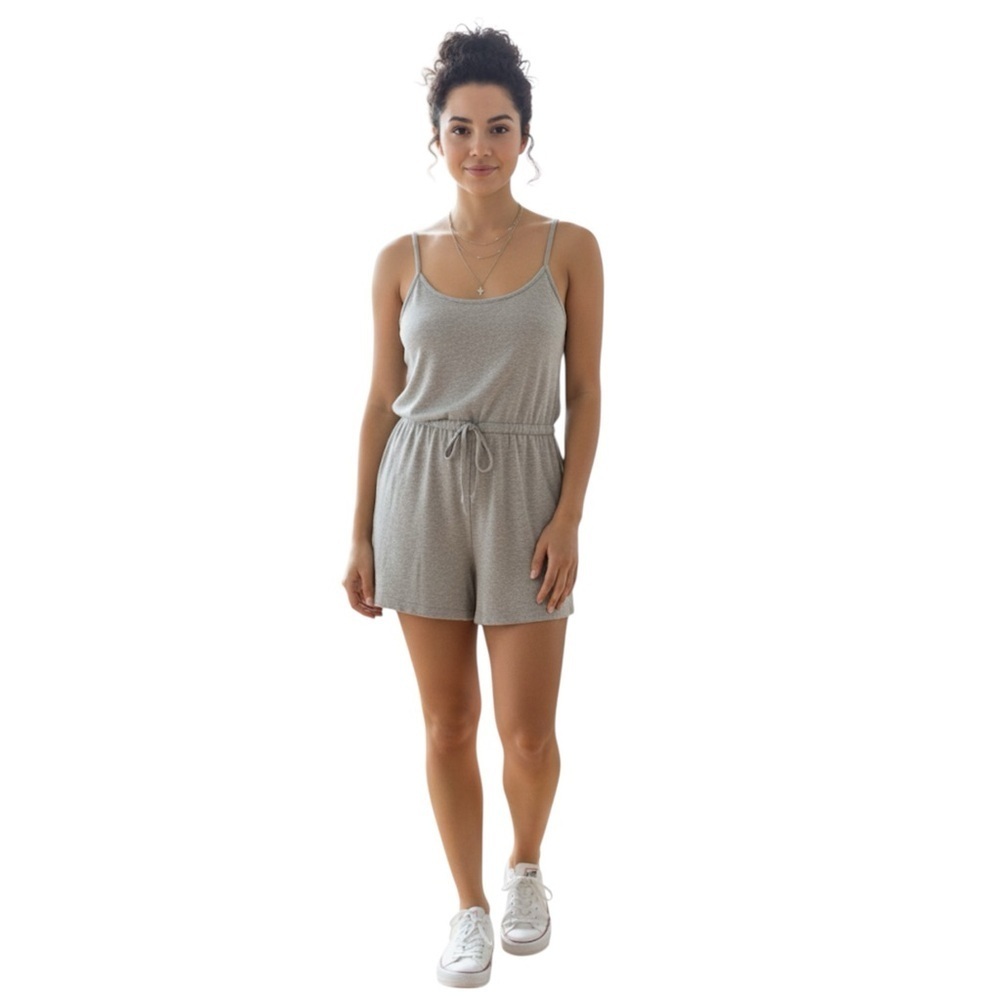 H&M divided gray romper size large